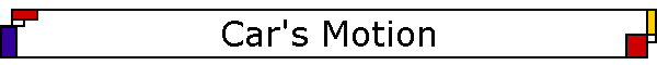 Car's Motion